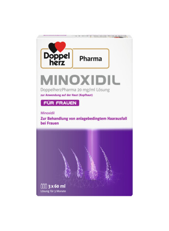 MINOXIDIL DoppelherzPharma 20 mg/ml Lösung zur Anwendung auf der Haut (Kopfhaut) 